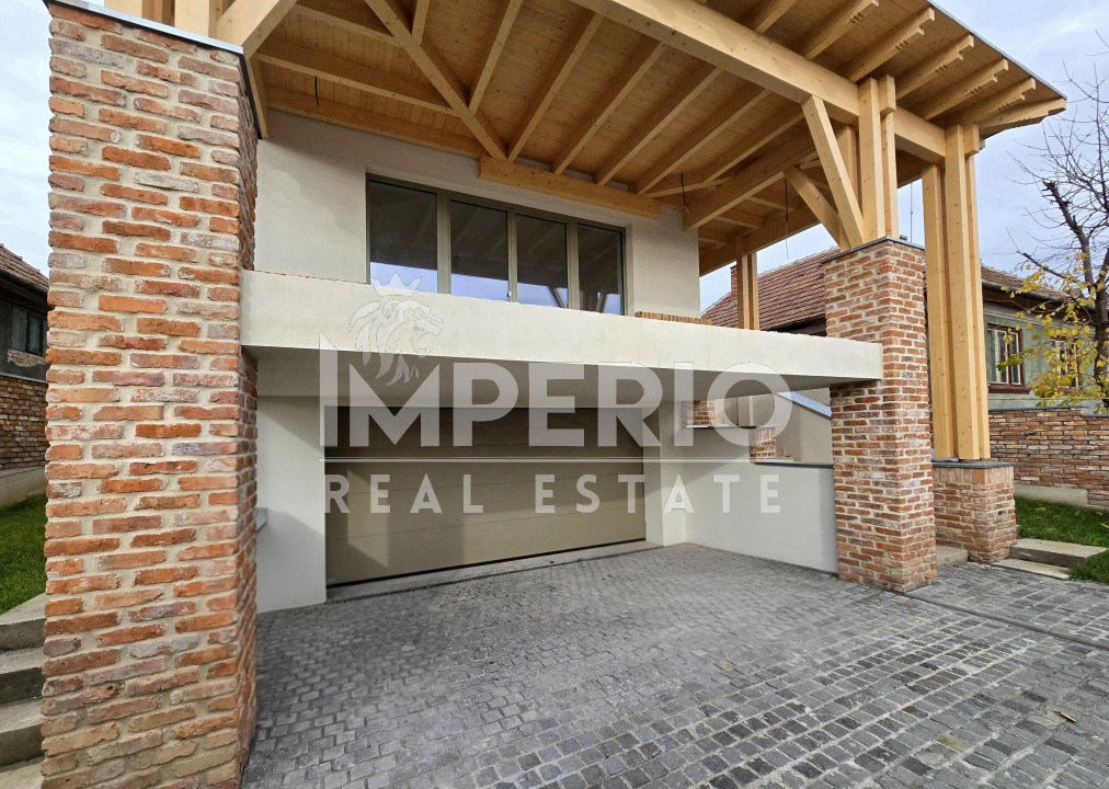 Casa individuala moderna-constructie premium cu garaj dublu!