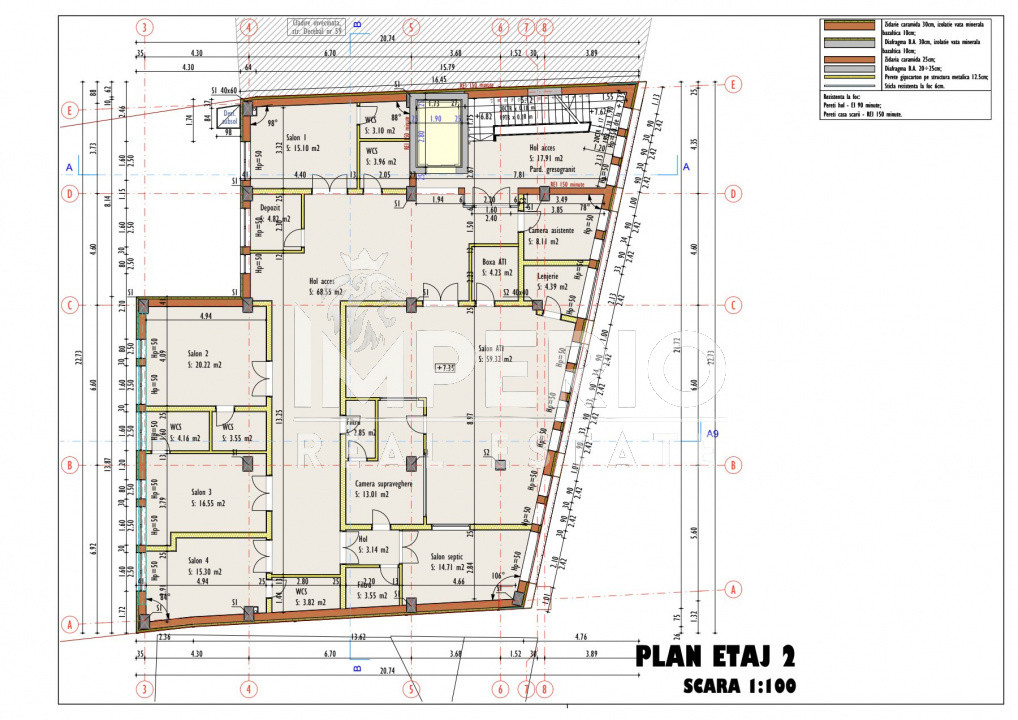 Spital/clinica 3,5m pe fiecare nivel ideala pentru spital/cab. medicale!