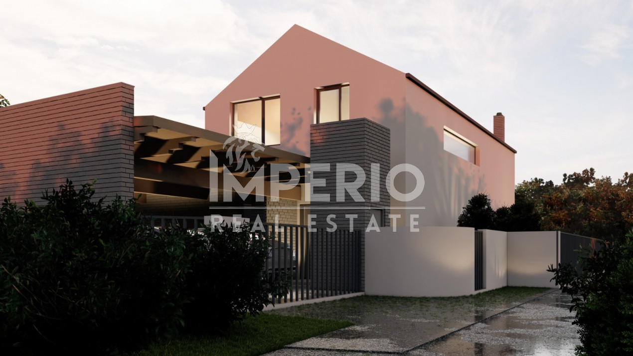 Casa individuala cu 6 camere si garaj pentru doua masini!