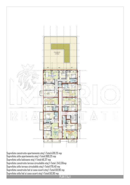 Teren pentru constructie bloc, se vinde cu Autorizatie de construire!