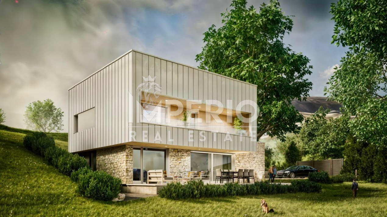 Resedinta individuala de lux - Popesti Deal arhitectura contemporana!