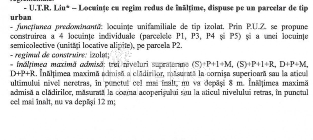 Teren cu Puz aprobat in cartierul Buna-Ziua!
