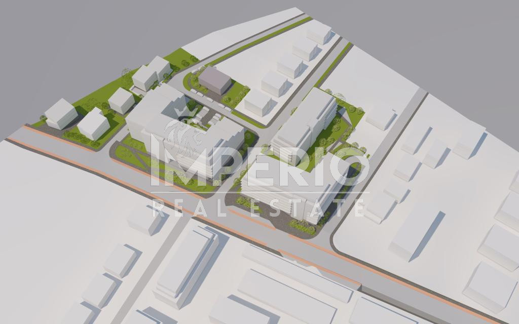 Teren amplasat pe colt pentru constructie imobil P+8!