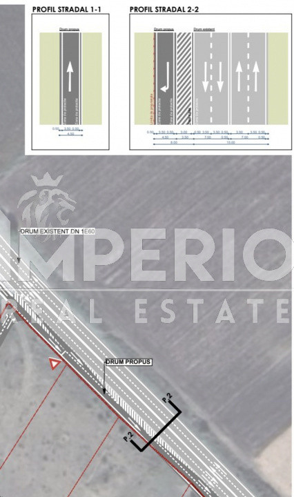 Teren industrial de vanzare – deschidere directa la drum national, Tureni.