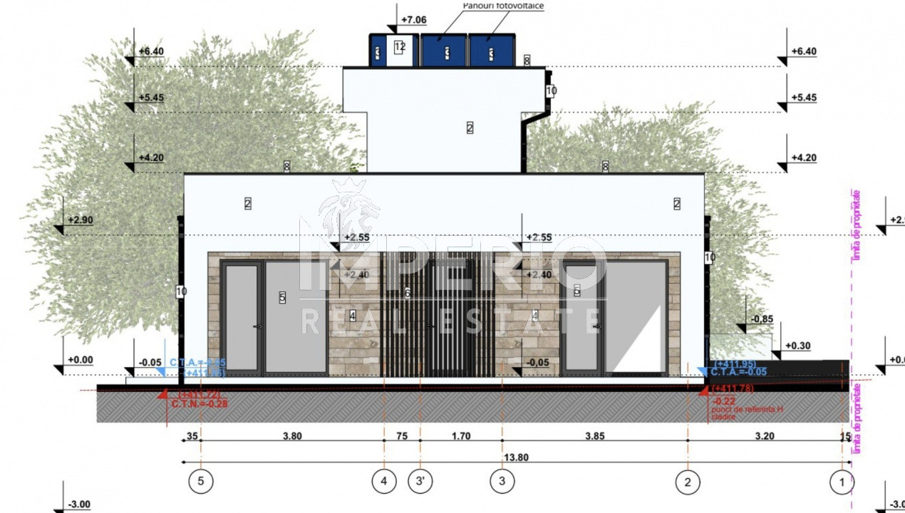 Teren de vanzare pentru casa individuala – 550 mp – Iris, zona strazii Odobesti.