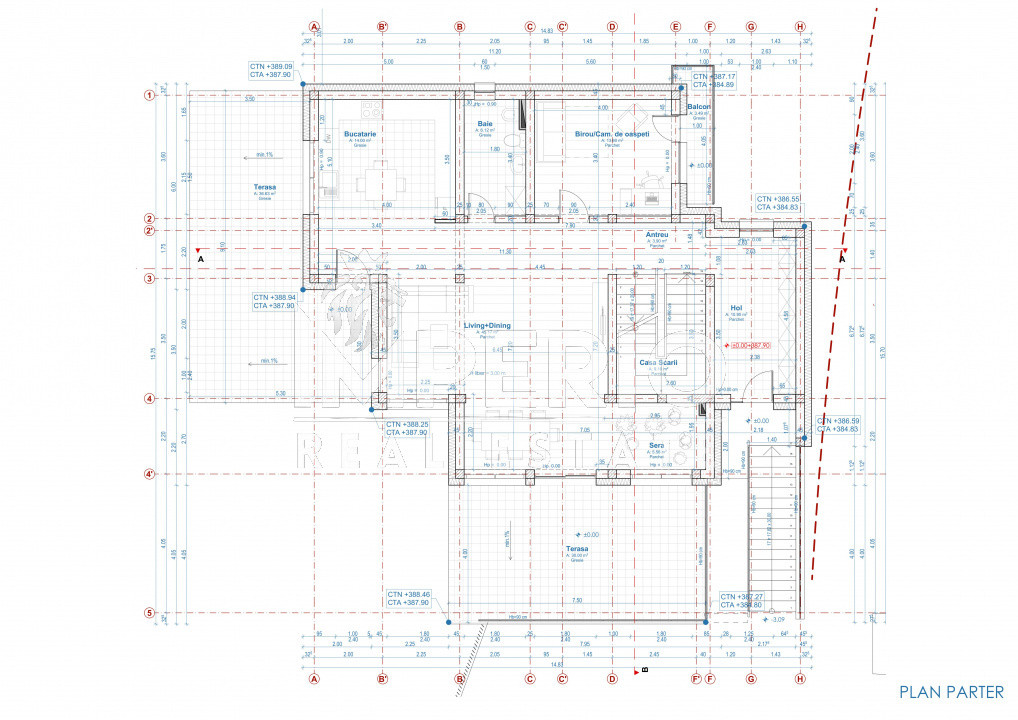 Casa individuala premium | Borhanci | teren 900 mp, garaj 2 masini, semifinisa