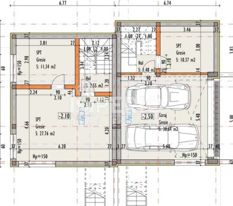 Duplex modern in Cartierul Dambul rotund-170,86mp utili, teren 200mp