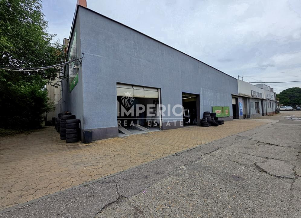 Service auto complet utilat, hala 649 mp, 7 elevatoare, vopsitorie auto