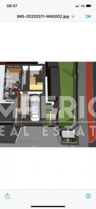 Teren cu autorizatie de constructie!