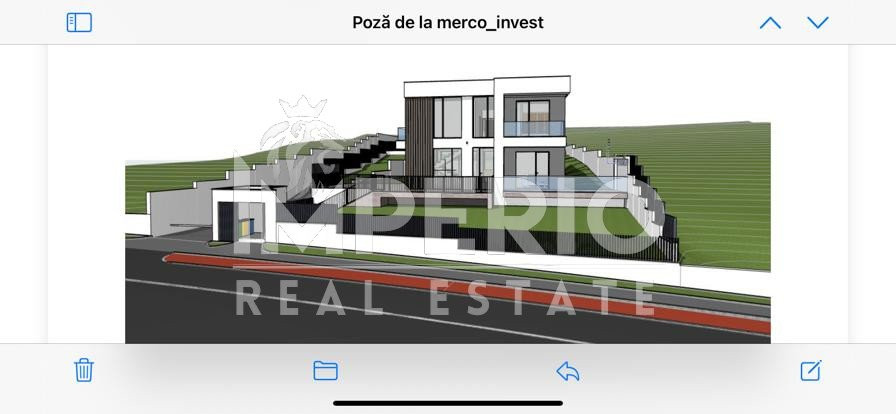 Teren cu autorizatie de constructie!