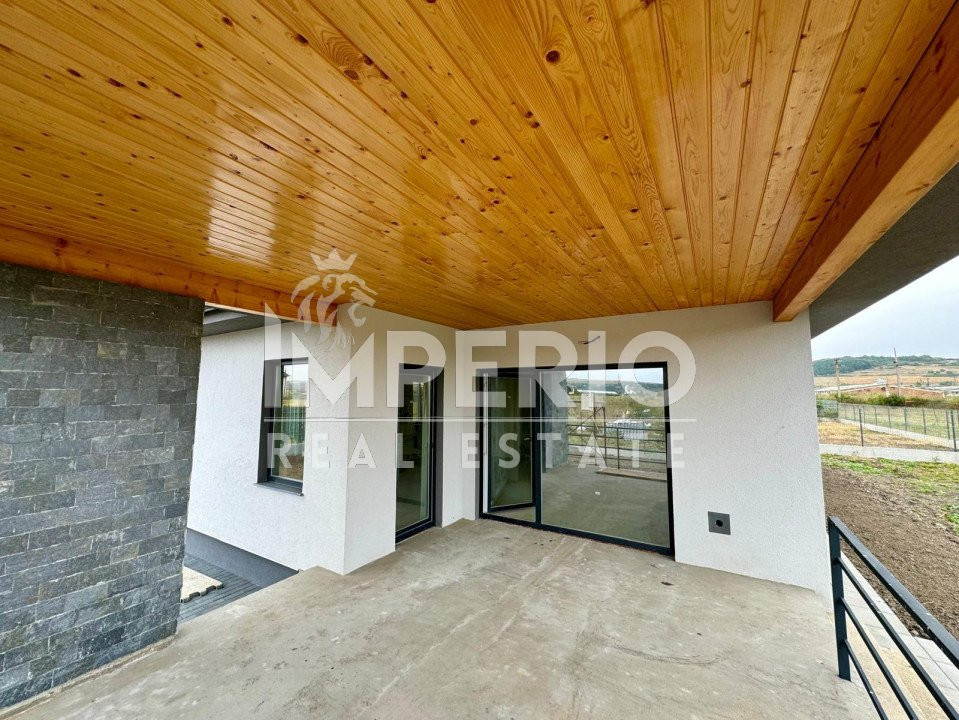 Casa de vis pe un singur nivel - 133 mp utili, teren de 670 mp - Cu CF!