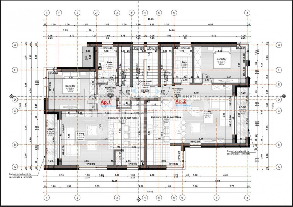 Apartament elegant in vila – Cartier Andrei Muresanu 115 mp + terasa si garaj!