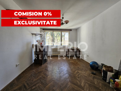 Apartament în Plopilor cu 3 camere la etajul 2/4!