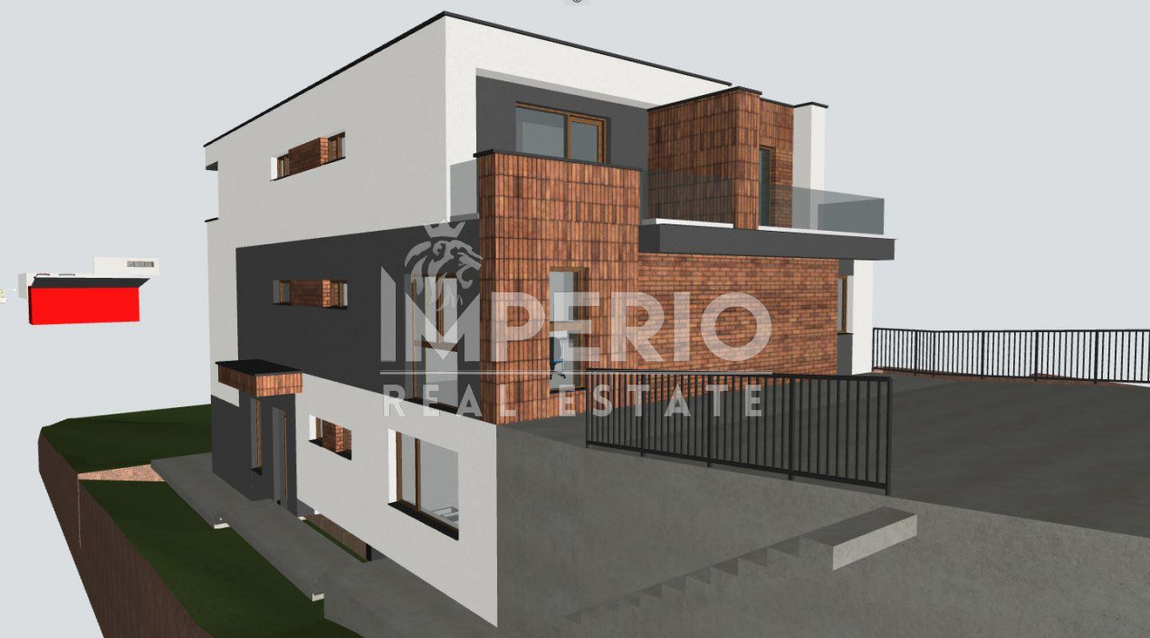 Duplex cu 5 camere- 460mp teren si 254,46mp utili!